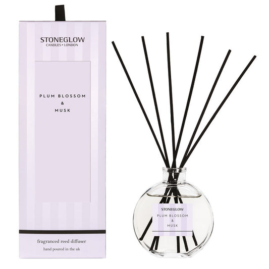 Stoneglow Modern Classics Plum Blossom & Musk Reed Diffuser 120ml