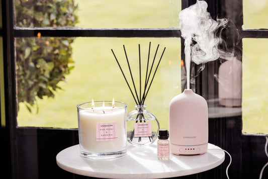 Stoneglow Pink Peony & Gardenia Scented Reed Diffuser 120ml