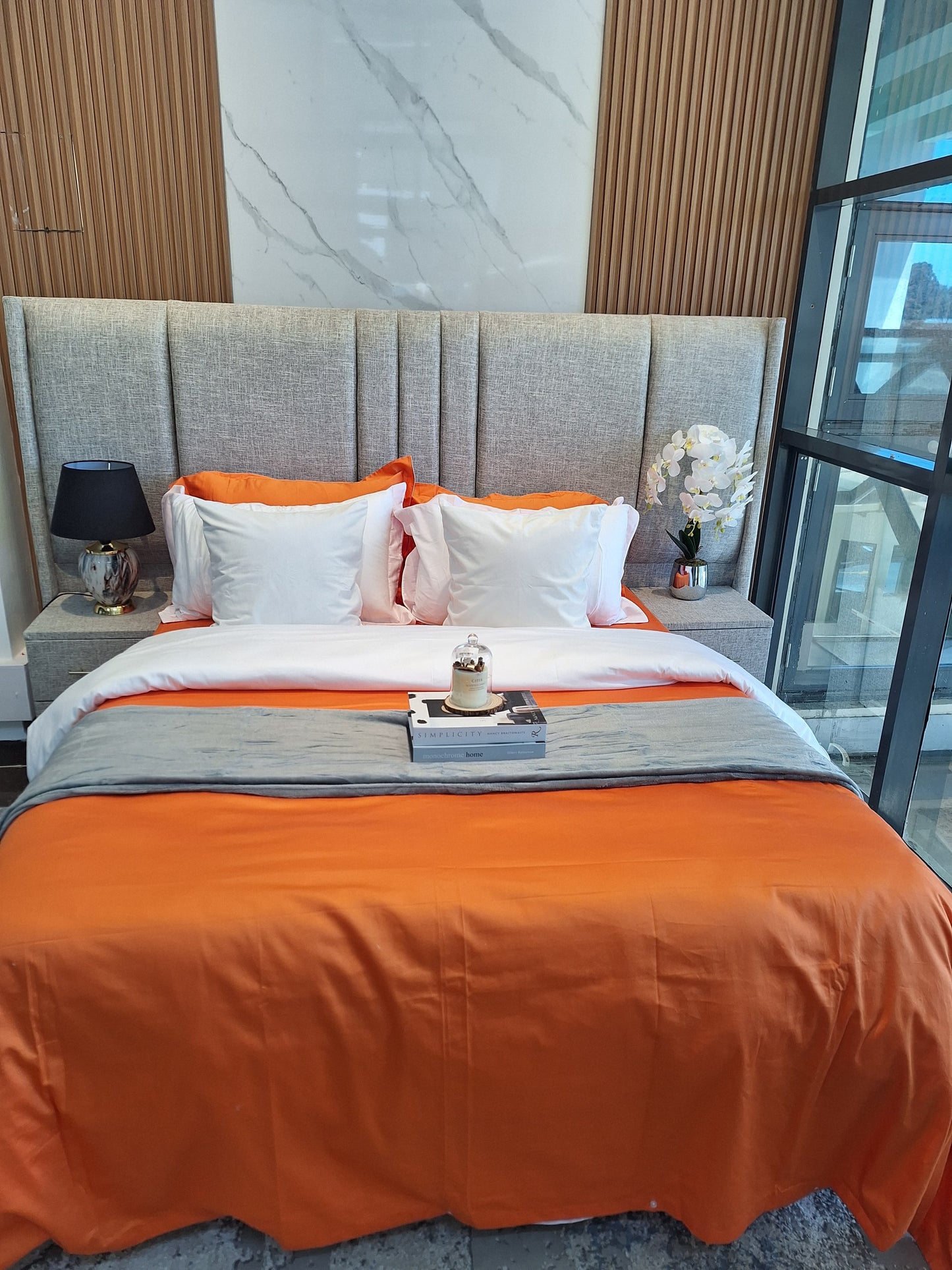 Ann Collection, Luxury Cotton Duvet Cover Set