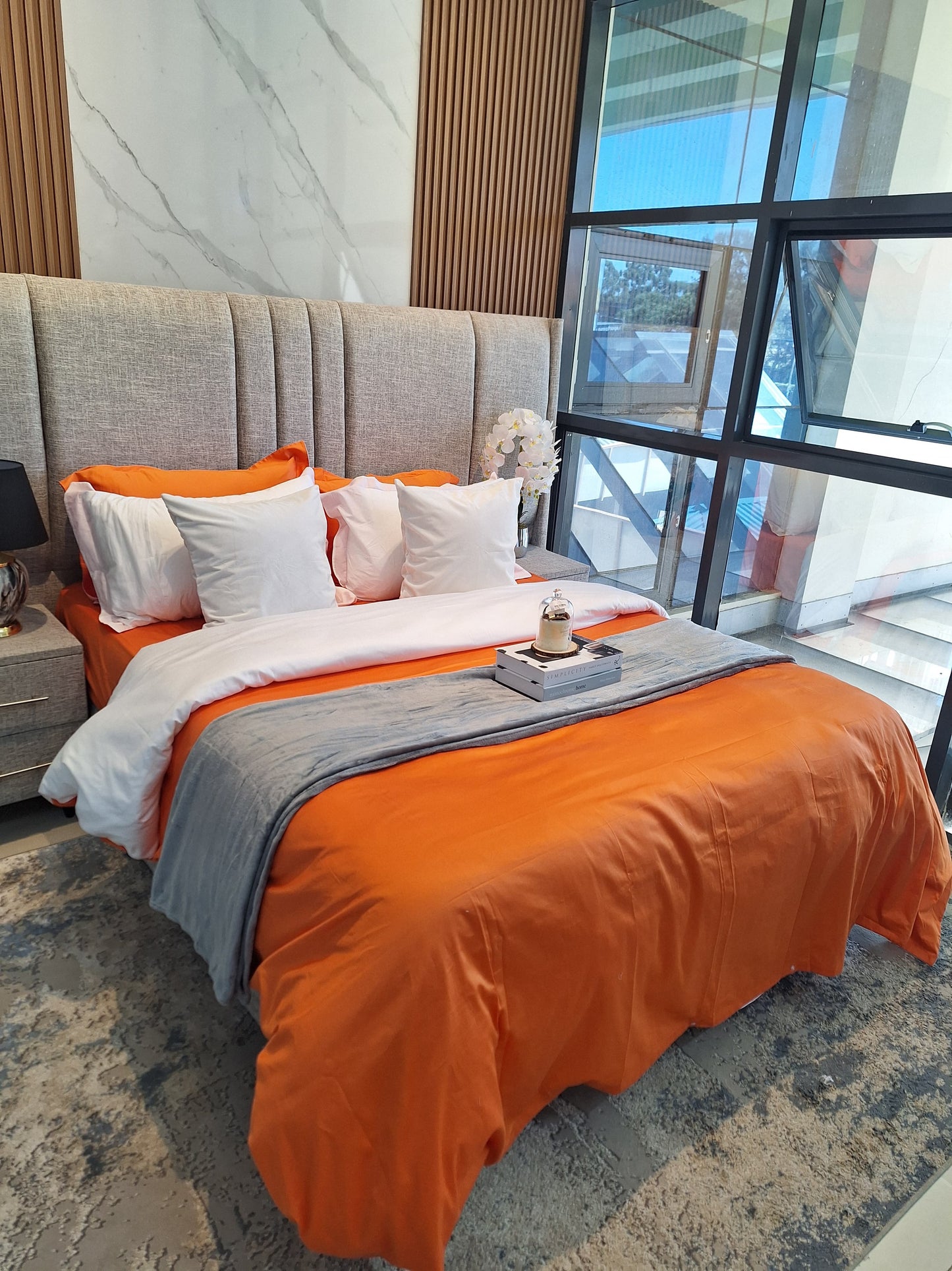 Ann Collection, Luxury Cotton Duvet Cover Set