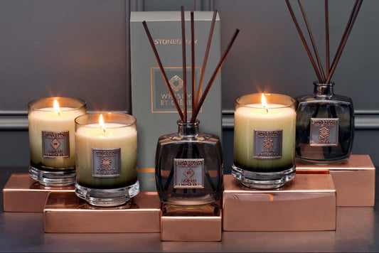 Stoneglow Metallique Whisky Et Chene Reed Diffuser 200ml