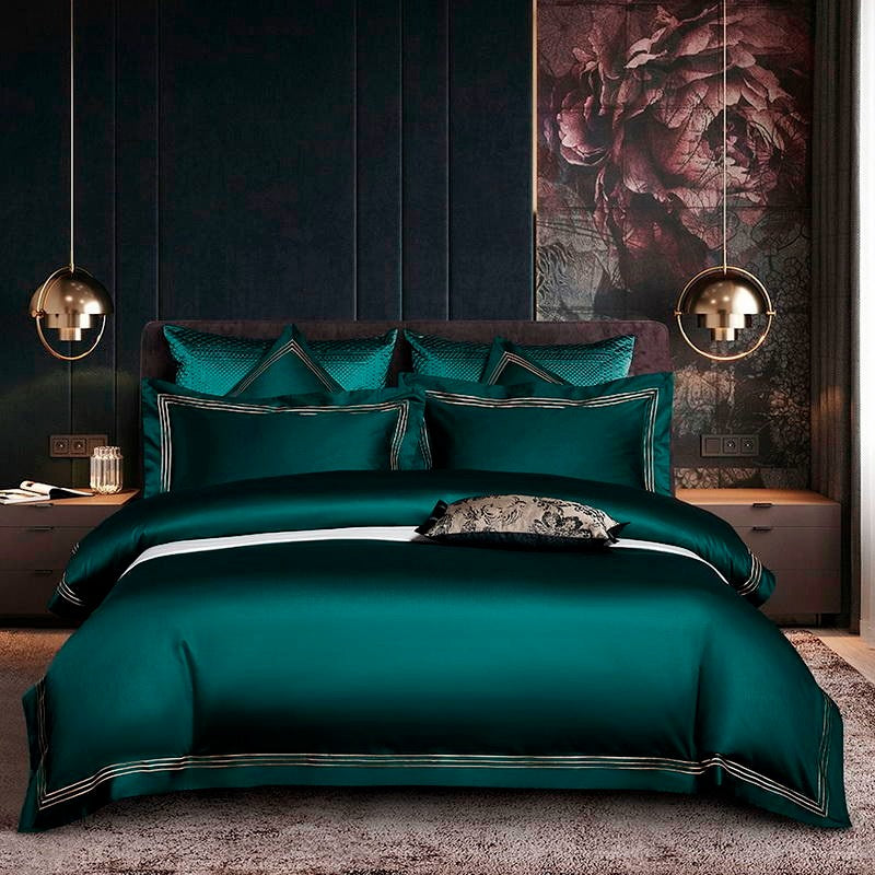 Pearl Luxury Cotton Duvet Cover Set