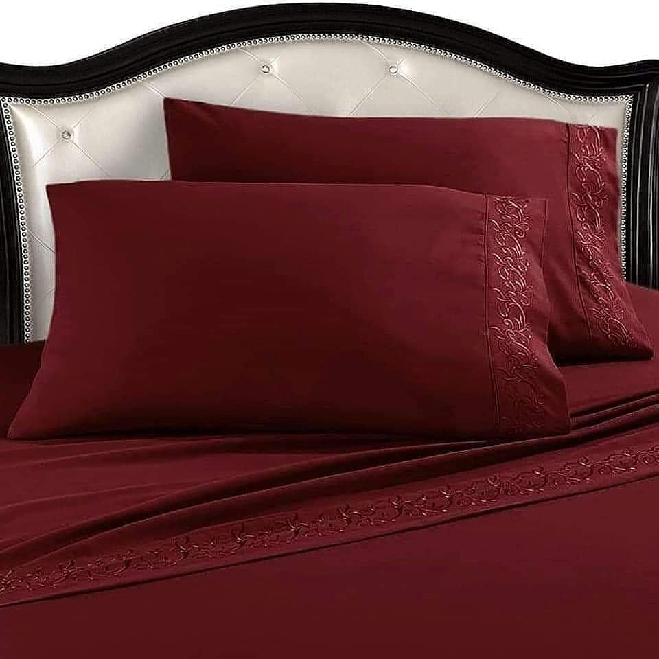 Best Seller – Microfiber Plush Bedsheet Set (4 Piece)