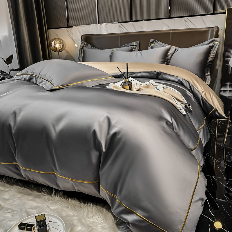 Erika Luxury Cotton Duvet Cover Set