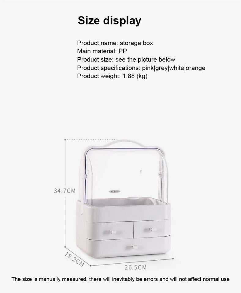 Multi-Compartment Bathroom Organizer – Tidy, Stylish & Space-Saving