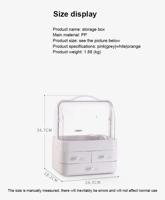 Multi-Compartment Bathroom Organizer – Tidy, Stylish & Space-Saving