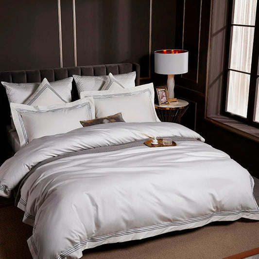 Pearl Luxury Cotton Duvet Cover Set