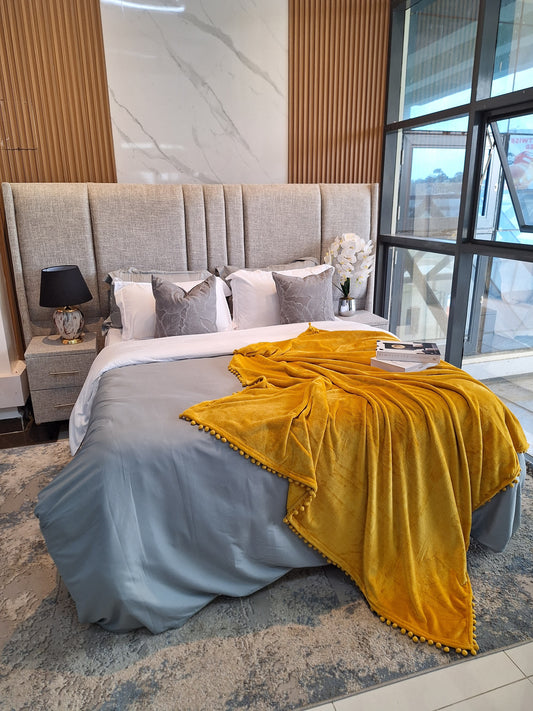 Ann Collection, Microfiber Duvet Cover Set