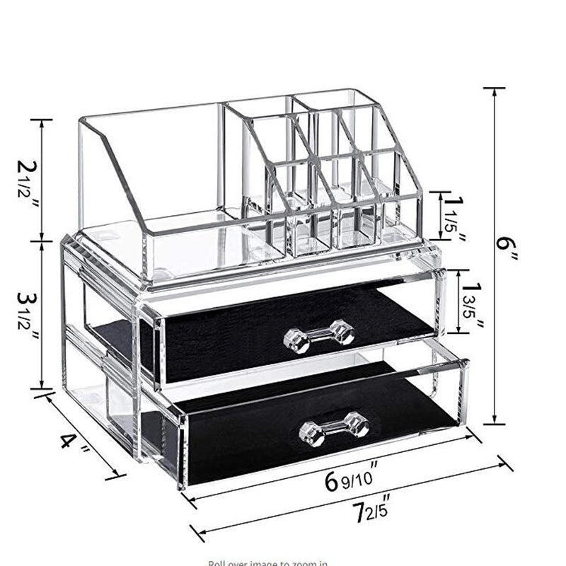 Makeup Organizer – Elegant, Functional & Space-Saving
With Mirror