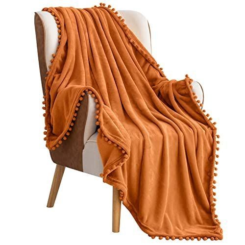 Throw Blanket with tassels