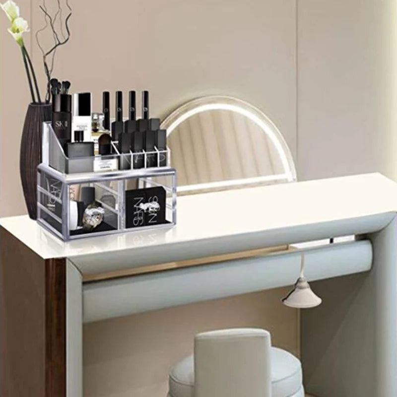 Makeup Organizer – Elegant, Functional & Space-Saving
With Mirror