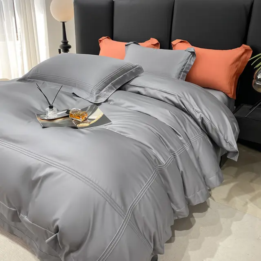 Lily Cotton Duvet Cover Set