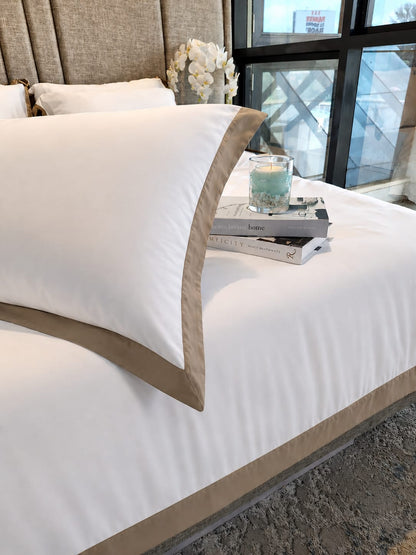 Opal King Luxury Bamboo Silk Cotton Duvet Cover Set (220x240cm)