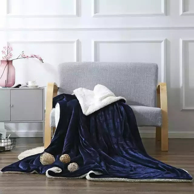 Sherpa Throw Blanket