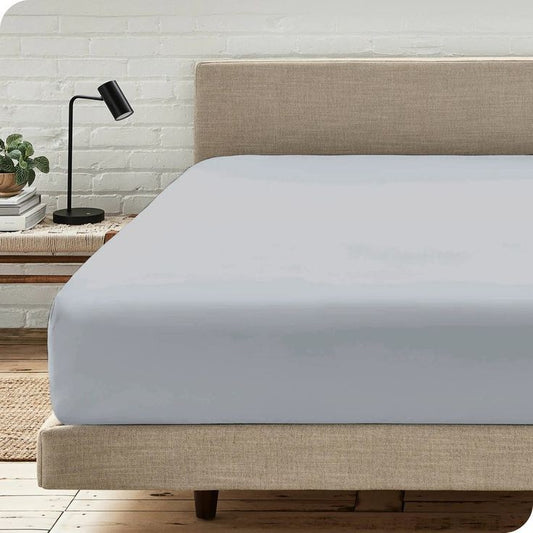 Fitted Microfiber Bed Sheet – Soft, Snug & Easy Care