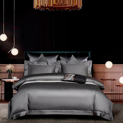 Pearl Luxury Cotton Duvet Cover Set