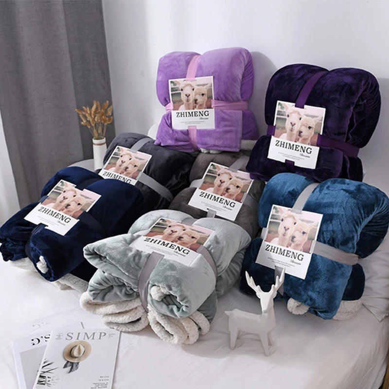 Sherpa Throw Blanket