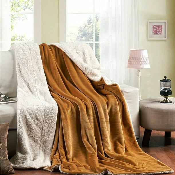 Sherpa Throw Blanket