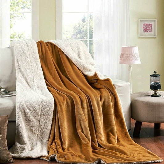 Sherpa Throw Blanket