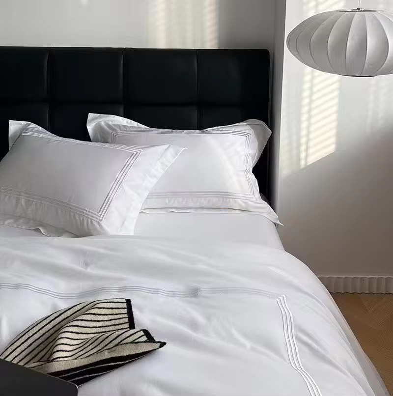 Pearl White Luxury Egyptian Comfort Cotton Duvet Cover King (220x240cm)