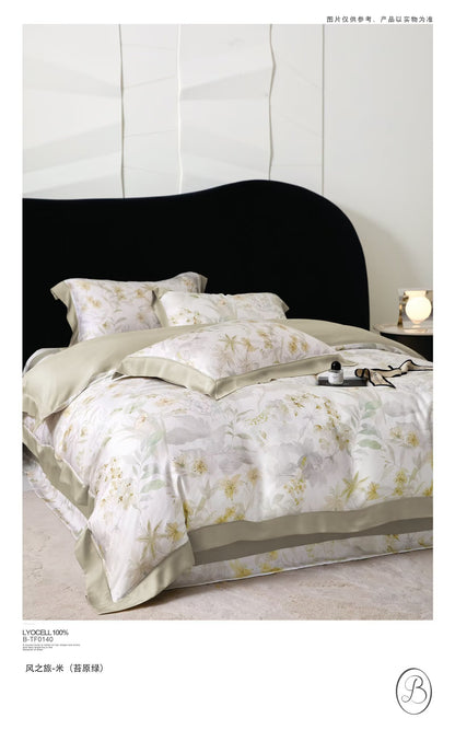 Jade Luxury Silky Lyocell Duvet Cover Set