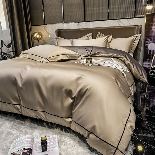 Erika Luxury Cotton Duvet Cover Set