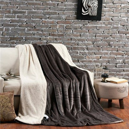 Sherpa Throw Blanket